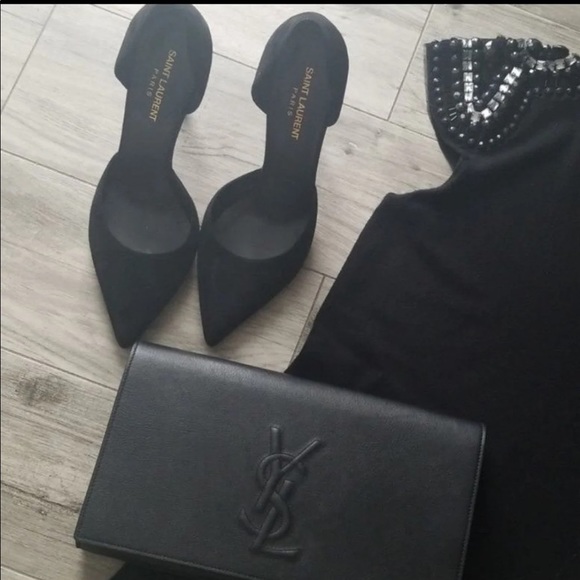 SUPER SALE!! Saint Laurent pumps in black suede - Picture 2 of 10